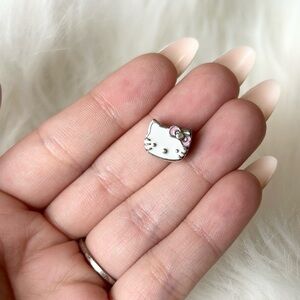 Sterling Silver Pandora Compatible Hello Kitty Charm